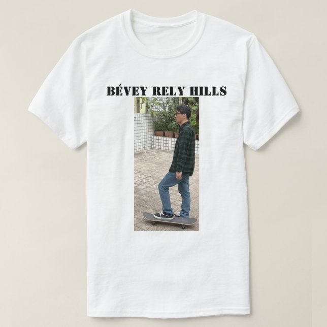 CAMISETA BÉVEY RELY HILLS (Diseño del anverso)