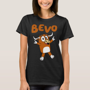Camiseta Bevo Longhorn Bull Funny Personalizado para niños 