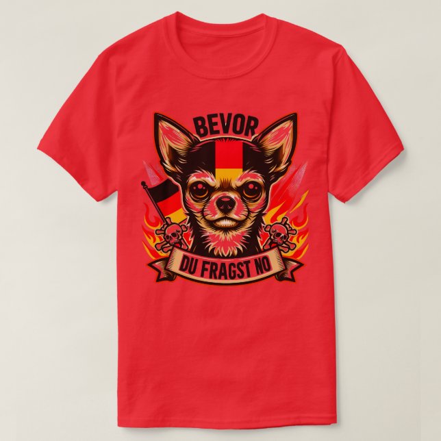Camiseta Bevor du fragst Nein Lustige Mnner Lustig Herren L (Diseño del anverso)