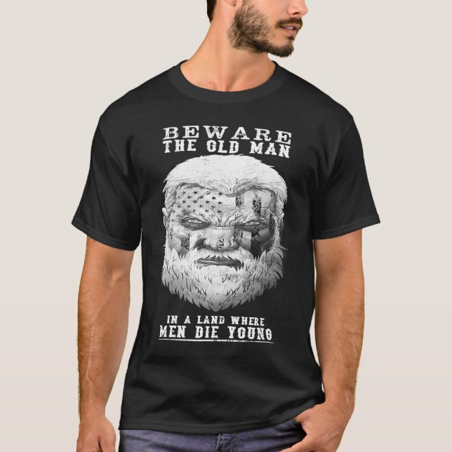 Camiseta Beware The Old Man (Anverso)