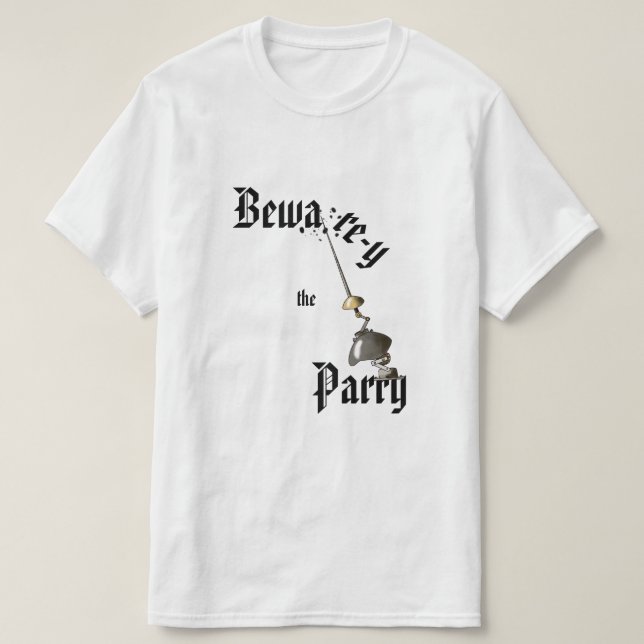 Camiseta Bewarey el Parry (Diseño del anverso)