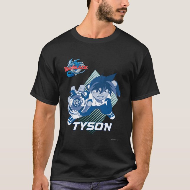 Camiseta Beyblade Generation 1 Tyson (Anverso)