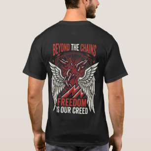 Camiseta Beyond The Chains  Rebelión de la Liberta