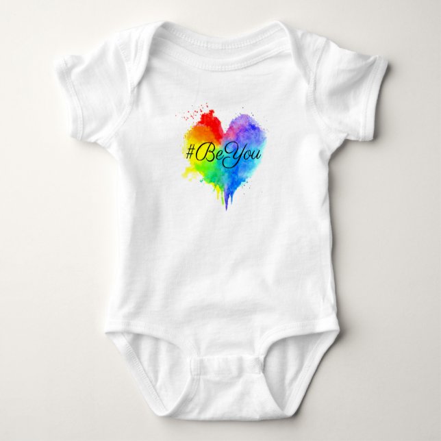 Camiseta #BeYou Raglan T Shirt (Anverso)