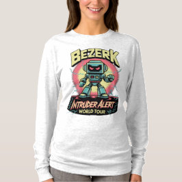 Camiseta Bezerk Intruder Alert World Tour Retro Arcade