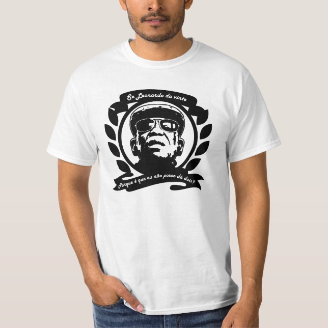 Camiseta Bezerra - Se Leonardo da Vinte (Anverso)