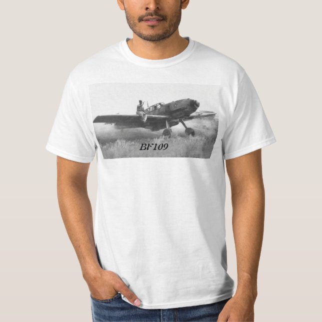 Camiseta BF109 e um mecanico (Anverso)