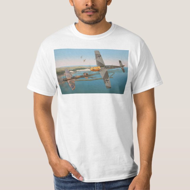 Camiseta BF109 vs SPITFIRE (Anverso)