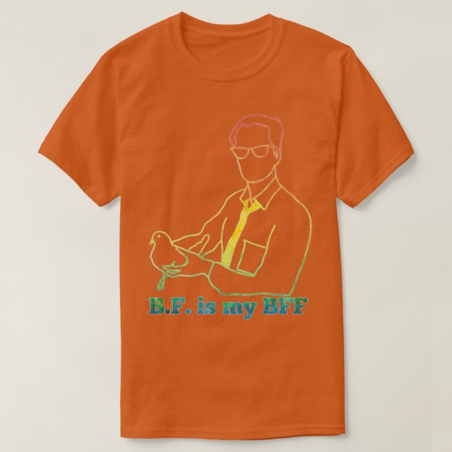 Camiseta BF Skinner es mi arcoiris BFF (Diseño del anverso)
