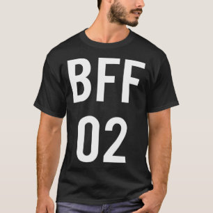 Camiseta BFF 02 BFF para 2 Chicas barato y dulce