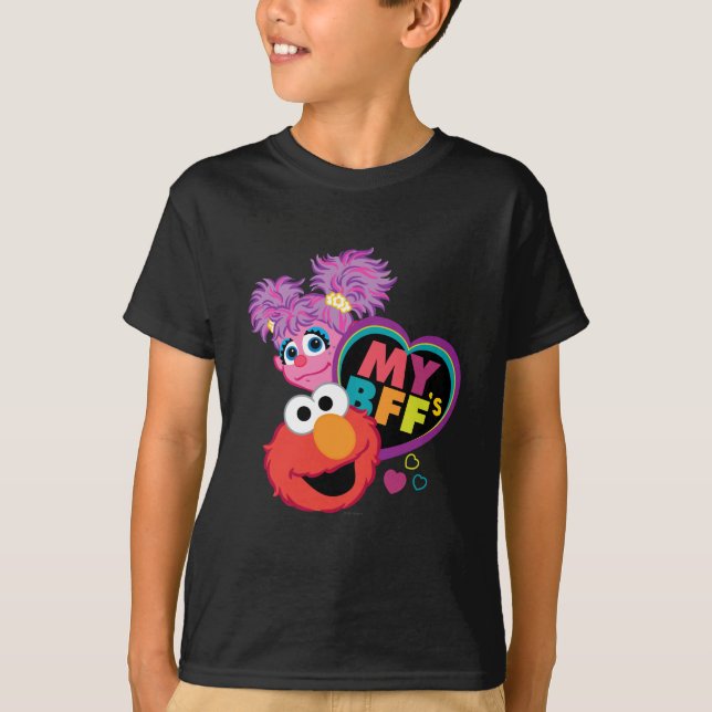 Camiseta BFF Abby and Elmo (Anverso)