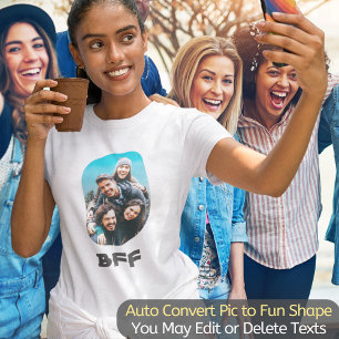 Camiseta BFF Bestis Mejor Amigos Foto Única de Guay