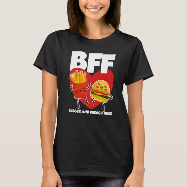 Camiseta BFF Burger And Fries (Anverso)