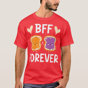 Camiseta BFF Forever Toast Friendship Girlfriend