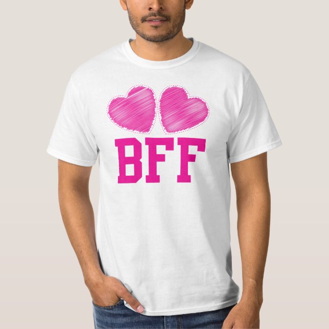 Camiseta ¡BFF Los mejores amigos para siempre! (Anverso)