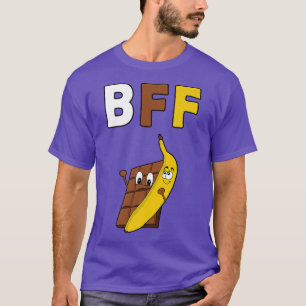 Camiseta BFF Mejor Amigo Para Siempre Chocolate Ama Diversi