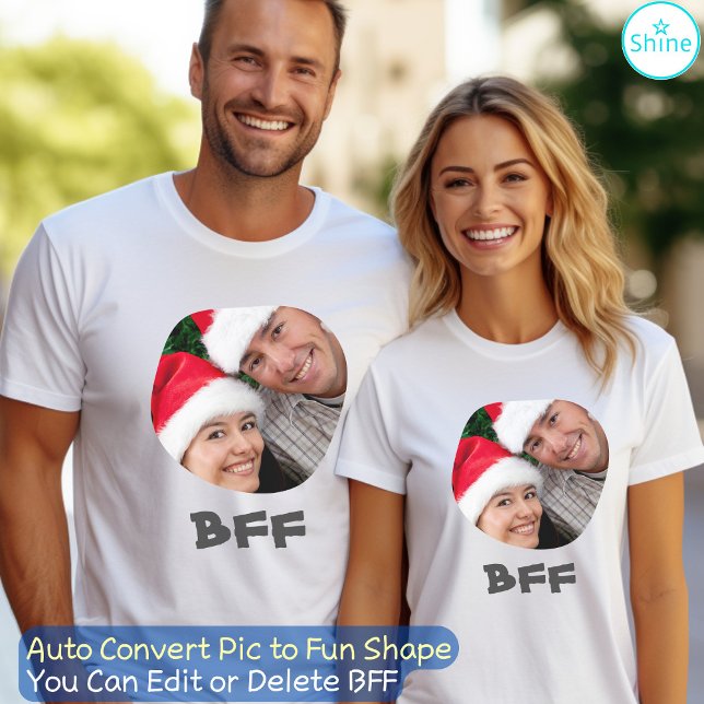 Camiseta BFF Mejor Amigos Para Siempre Amistad Foto Diversi (Subido por el creador)