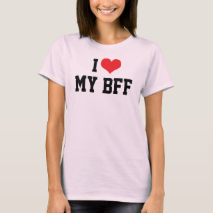 Camiseta BFF Mi Mejor Amigo Por Siempre
