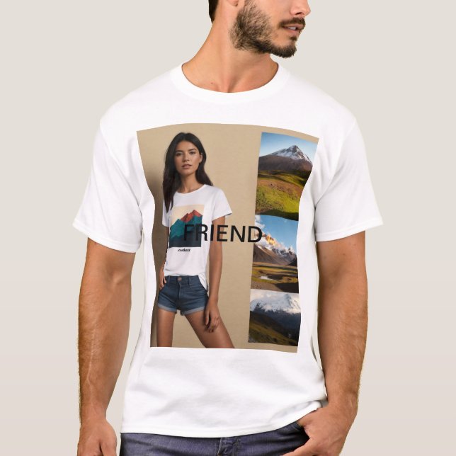 Camiseta BFF Tee de Belleza: ¡Regalo perfecto! (Anverso)