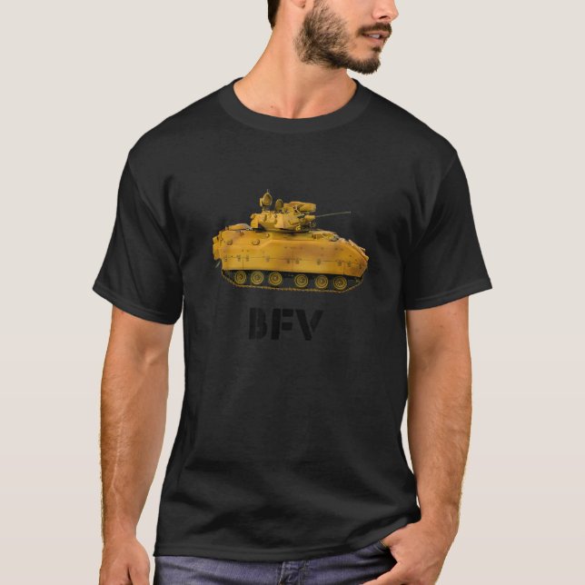 Camiseta BFV-BFV del vehículo militar de combate Bradley (Anverso)