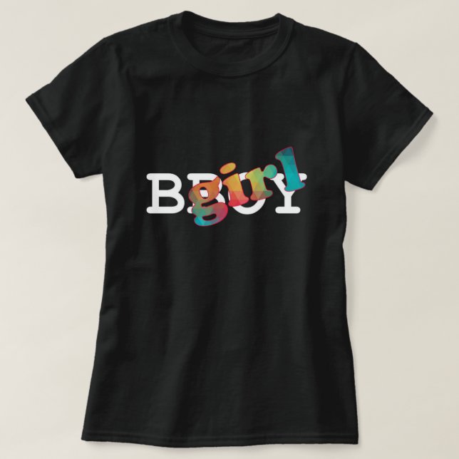 Camiseta BGirl Shirt (Diseño del anverso)
