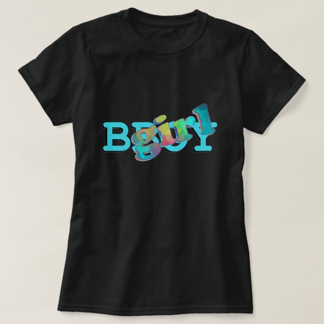 Camiseta BGirl Shirt (Diseño del anverso)