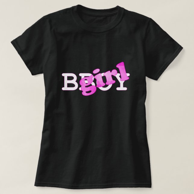 Camiseta BGirl Shirt (Diseño del anverso)