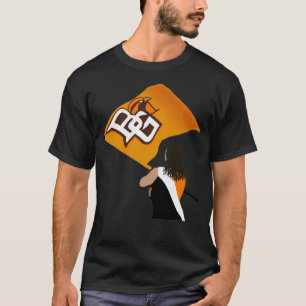 Camiseta BGSU Falcon Marcha Banda de protección de color