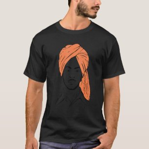 Camiseta Bhagat Singh El luchador indio punjabí por la libe