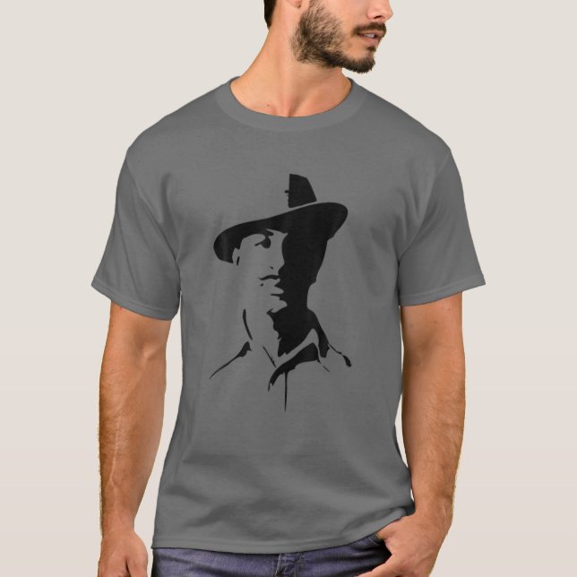 Camiseta Bhagat Singh Punjabi Sikh King Quality (Anverso)