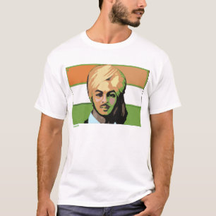 Camiseta Bhagat Singh: Un héroe revolucionario