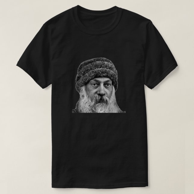 Camiseta Bhagwan Rajneesh Tri-blend (Diseño del anverso)