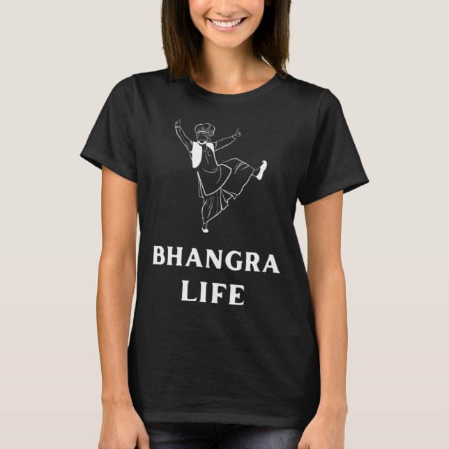 CAMISETA BHANGRA LIFE (Anverso)