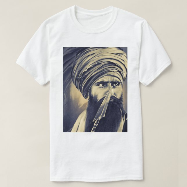 CAMISETA BHINDRANWALE (Diseño del anverso)