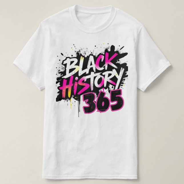 Camiseta bhm365 Rosa caliente (Diseño del anverso)