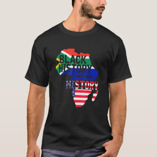 Camiseta Bhm Black History es la historia de Estados Unidos