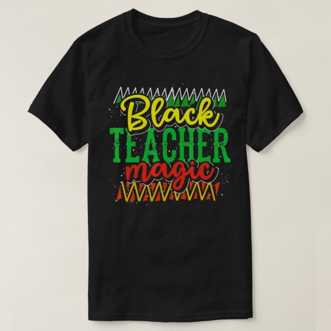 Camiseta BHM Pride African American Melanin Black History M (Diseño del anverso)