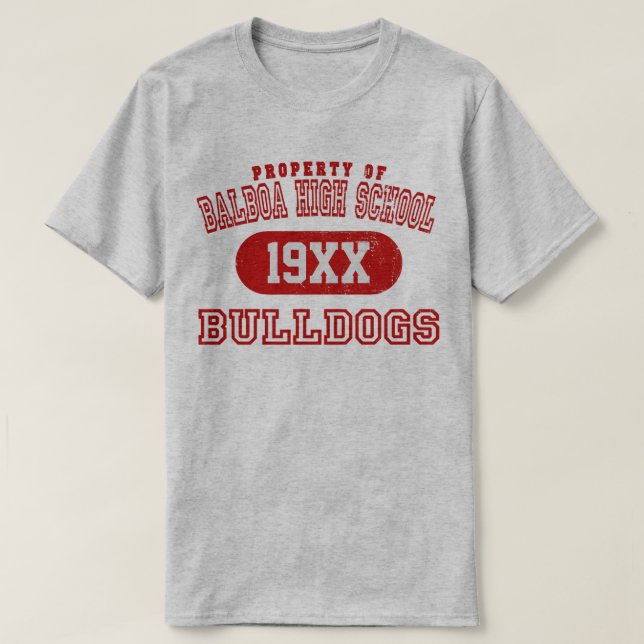 Camiseta BHS, propiedad de (Diseño del anverso)