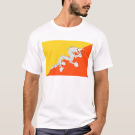Camiseta Bhutan Flag T-Shirt, Patriotic T-Shirts,