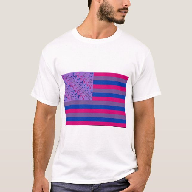 Camiseta Bi Americana (Anverso)