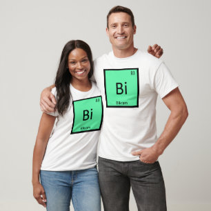 Camiseta Bi - Bikram Yoga Química Tabla Periódica Símbolo