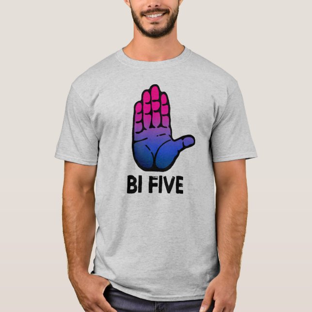 Camiseta Bi Cinco Alto Cinco (Anverso)