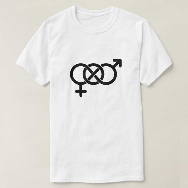 Camiseta Bi Pride LGBTQ (Diseño del anverso)