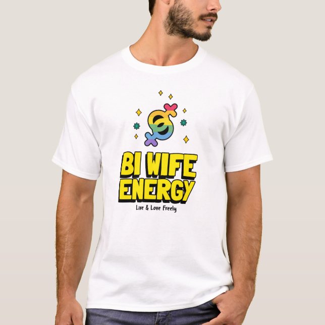 Camiseta Bi Wife Energy (Anverso)