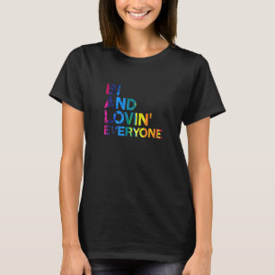 Camiseta Bi Y Lovin Todos Lgbtq Orgullo Bisexual Bi Prid