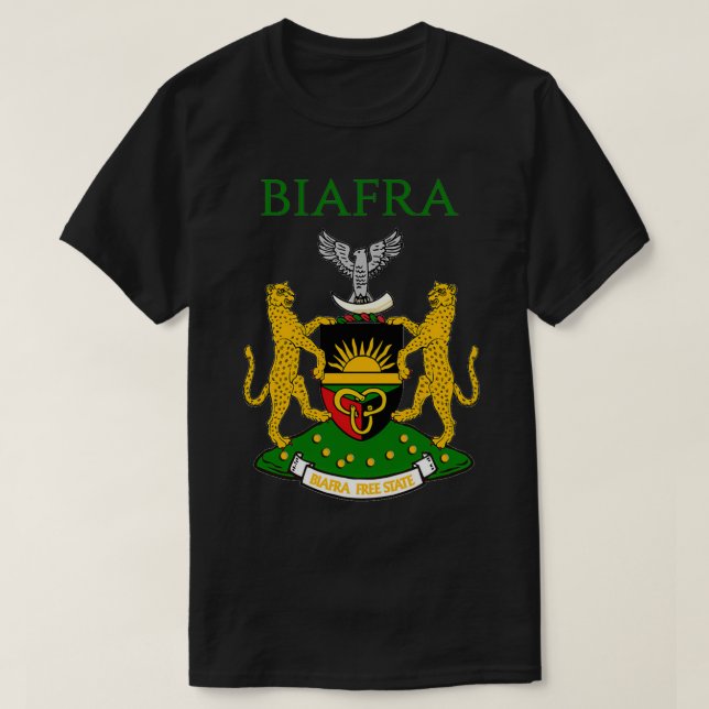 Camiseta Biafra (Diseño del anverso)
