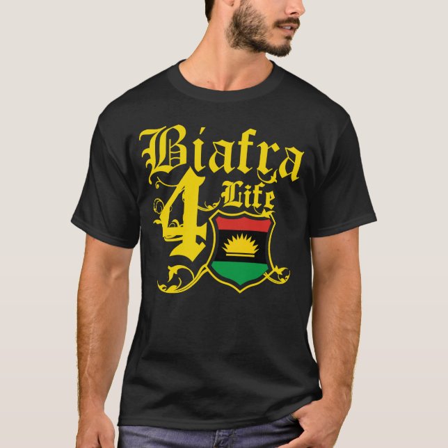Camiseta Biafra 4 Life Ndigbo (Anverso)