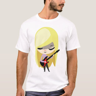 Camiseta Biana el bajista rubio