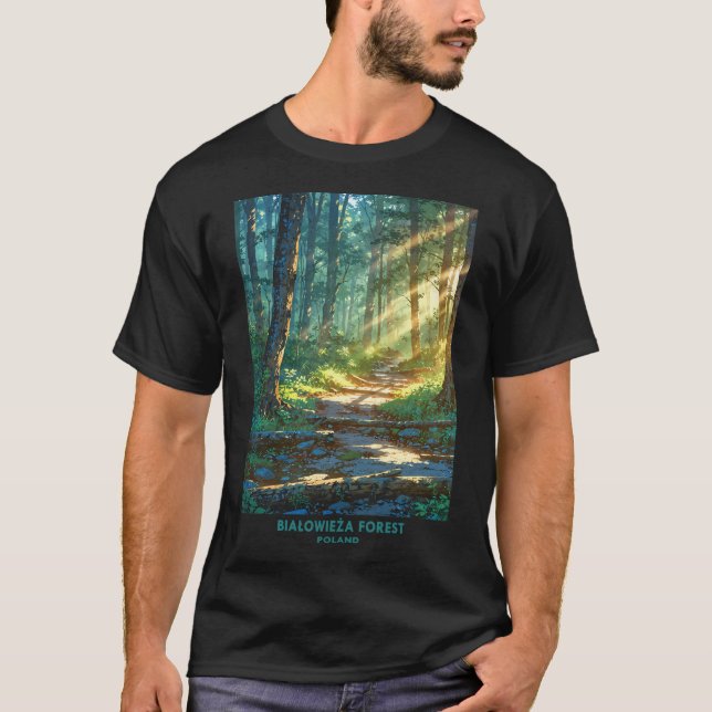 Camiseta Biaowiea Forest Poland (Anverso)