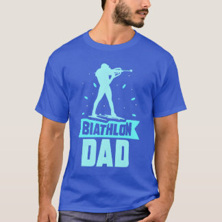 Camiseta Biathlon Dad Sports Biathlete Biathlons gift